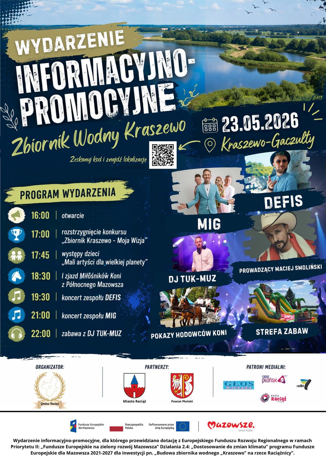 Koncerty, konkursy i zabawy na spotkaniu informacyjno-promocyjnym w Gminie Raciąż