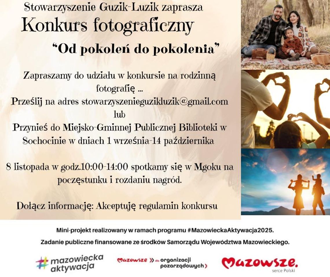 Konkurs fotograficzny dla mieszkańców Sochocina