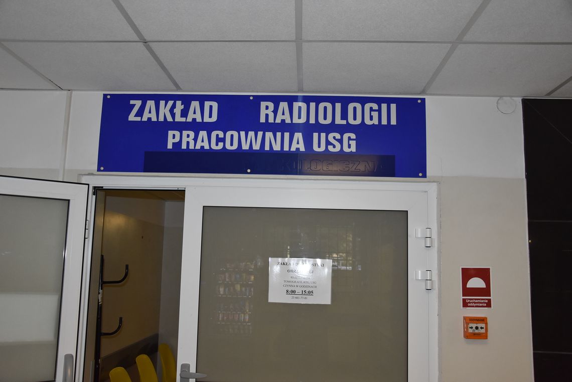 Lekarze z zakładu radiologii płońskiego szpitala złożyli wypowiedzenia