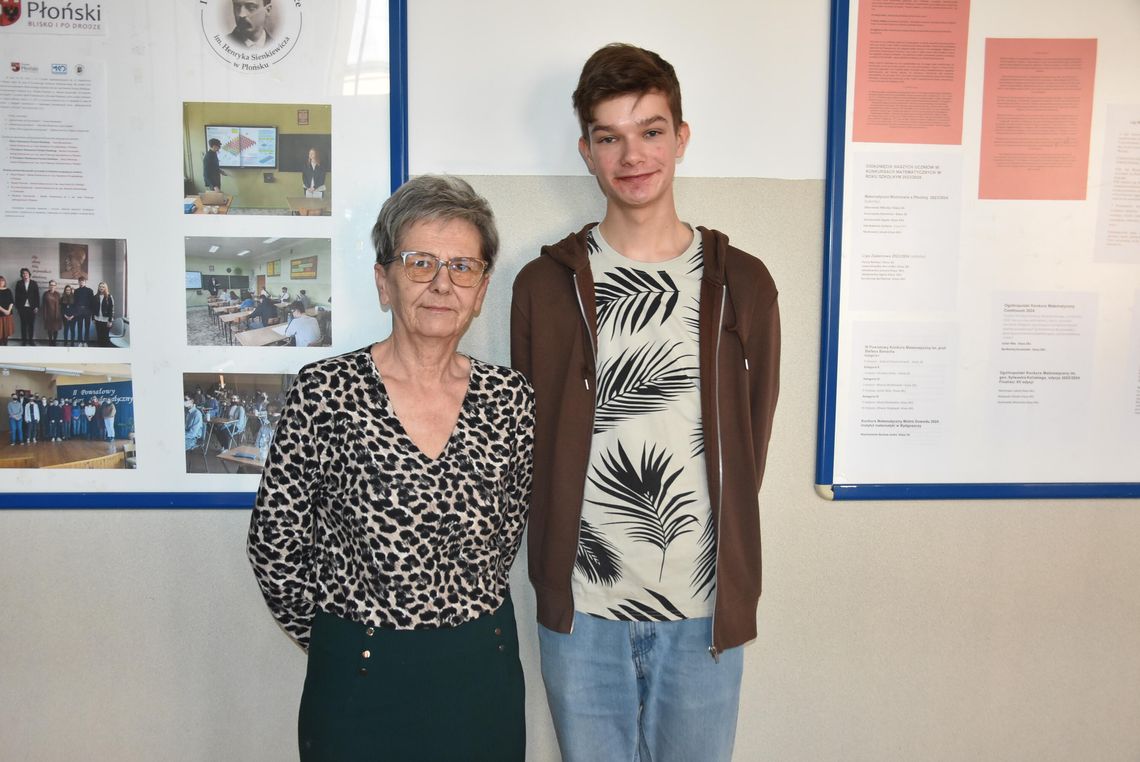 Matematyczny umysł. Bartek w gronie 10 laureatów w kraju