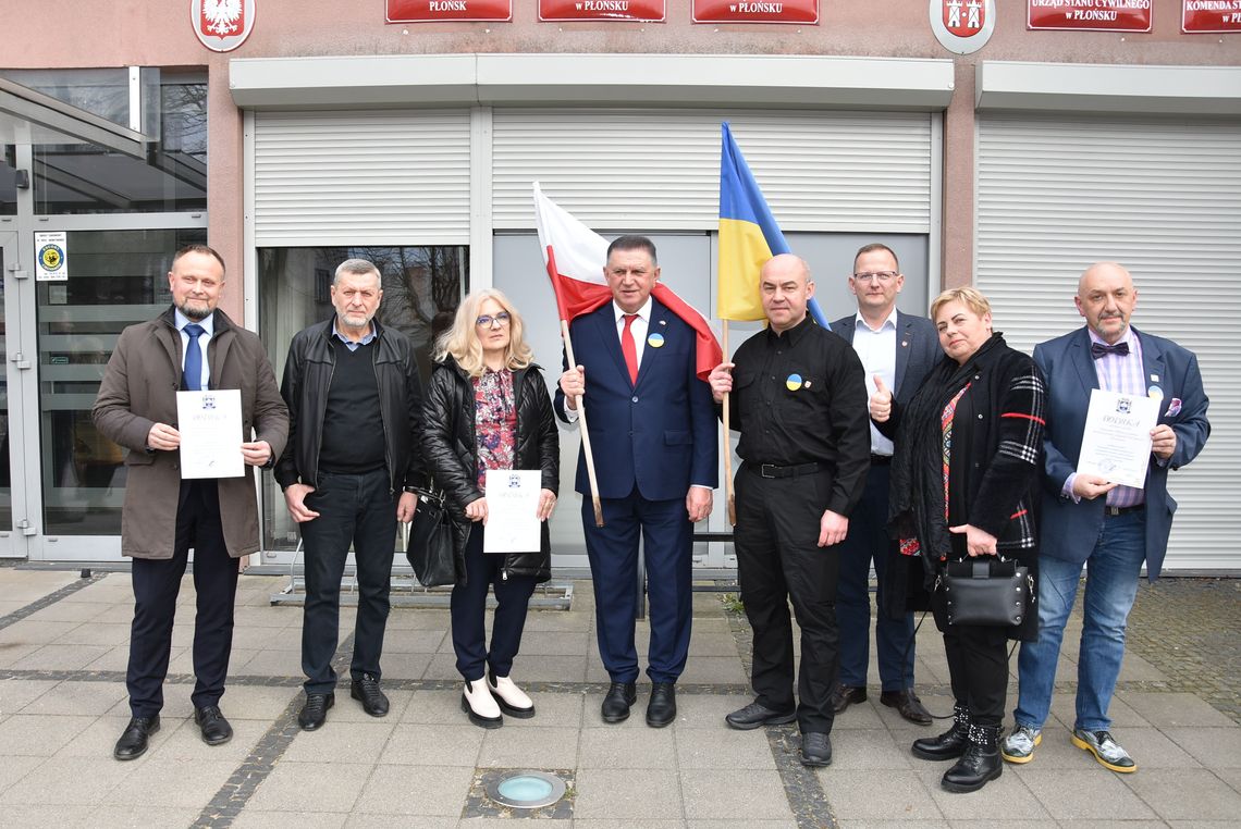 Mer Tarnopola i ukraiński deputowany z wizytą w Płońsku