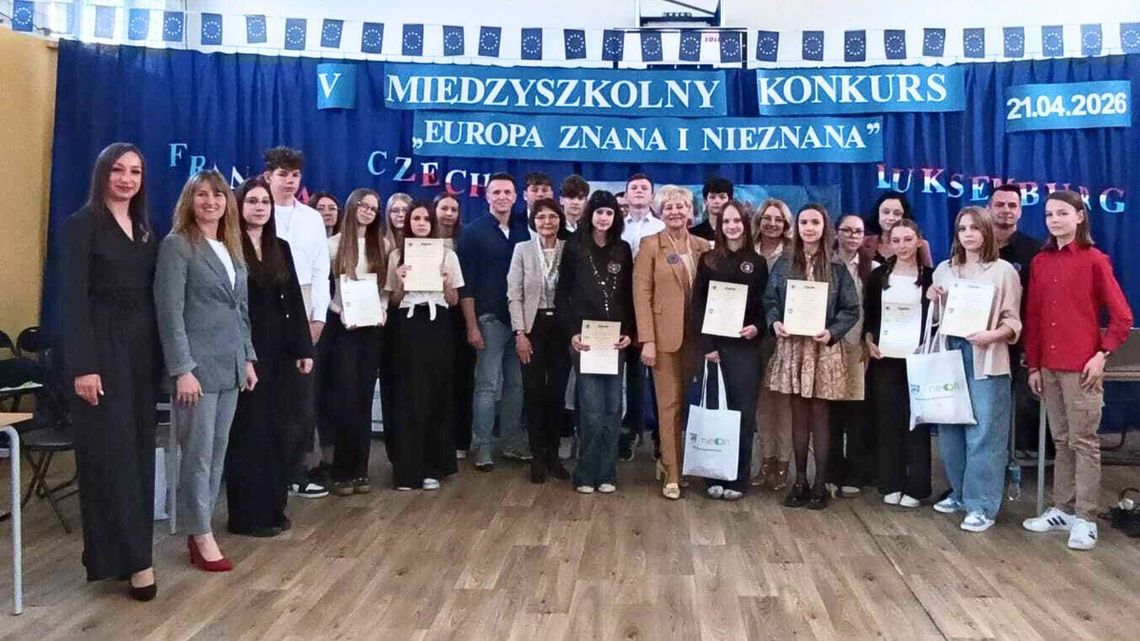 Młodzi znawcy Europy. Konkurs rozstrzygnięty