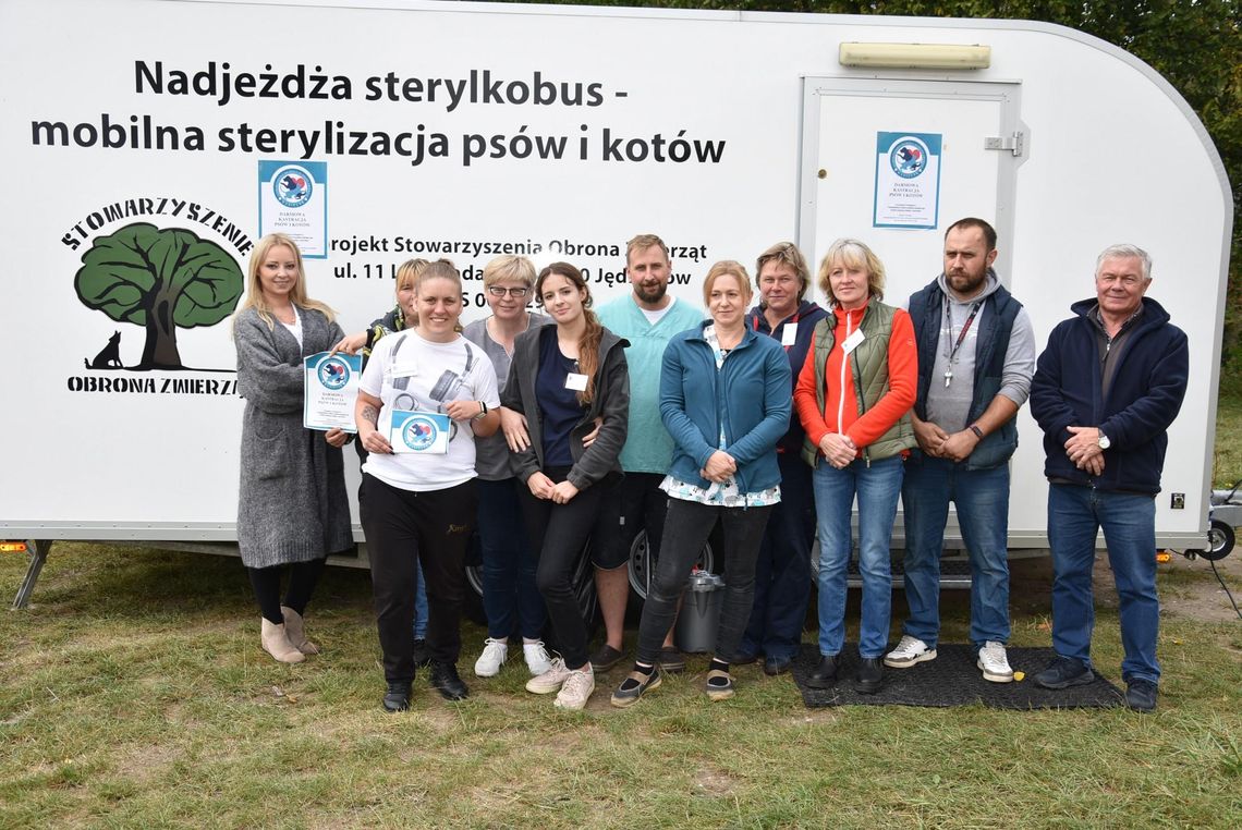 Mobilna akcja sterylizacji w Soboklęszczu