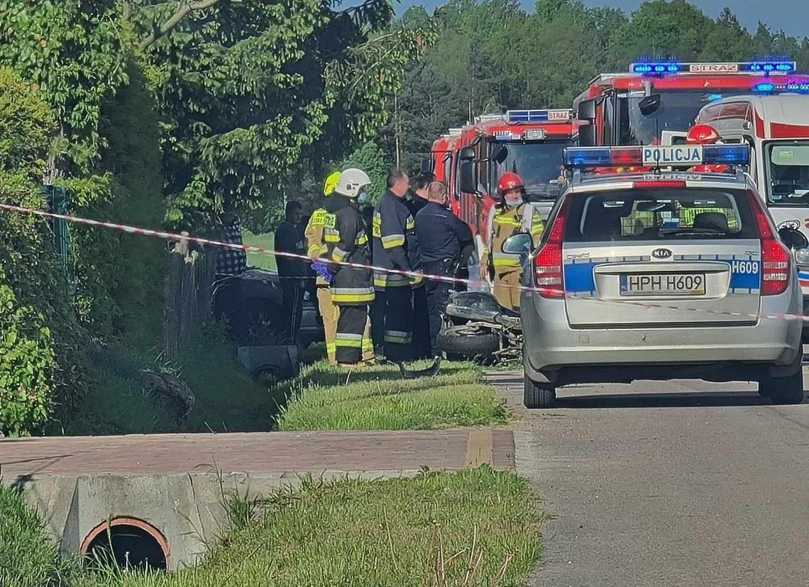 Motocyklista posiadał zakaz kierowania pojazdami mechanicznymi