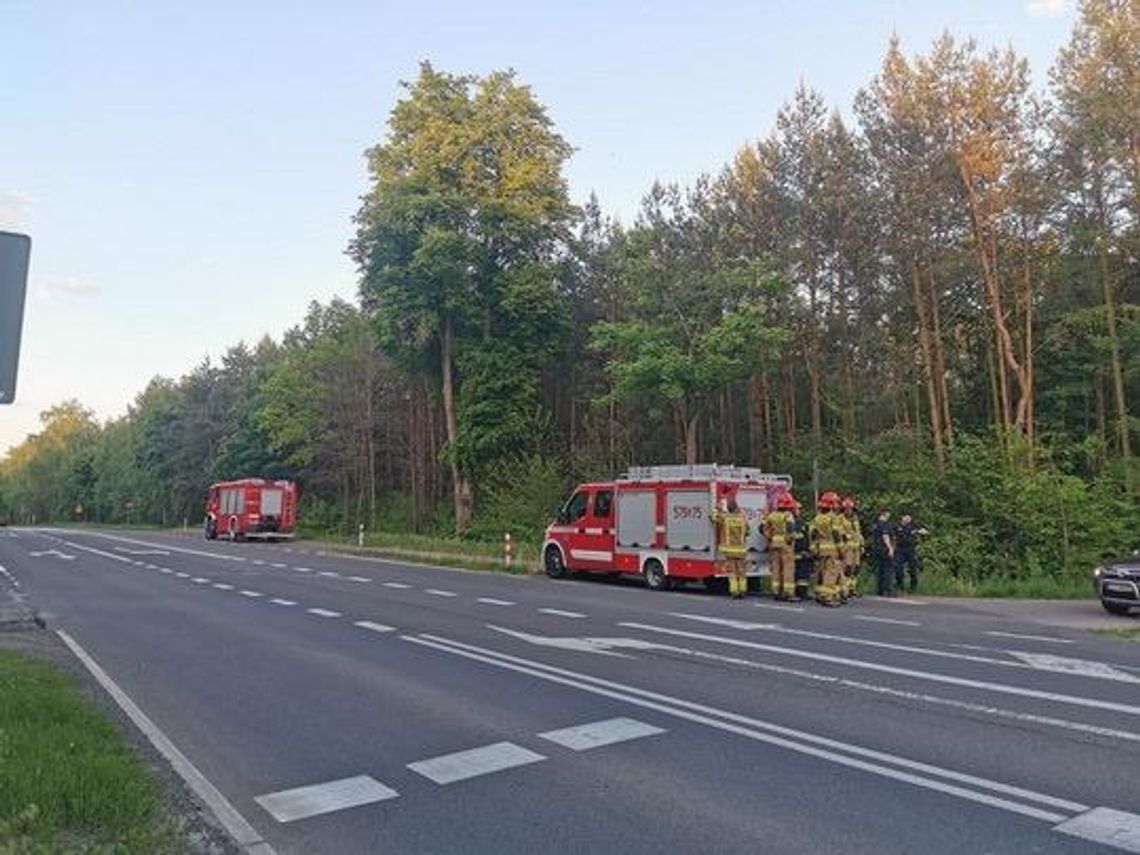 Motorower w rowie. Polcja ustala, co się stało.  