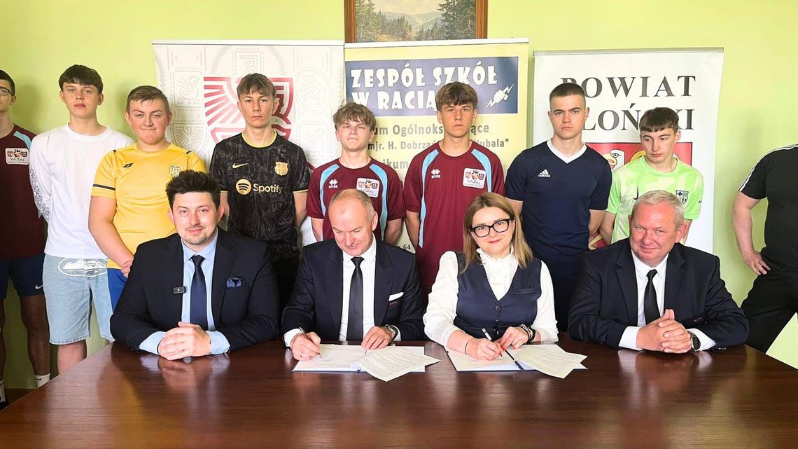 MZPN obejmuje patronatem klasę sportową w Raciążu