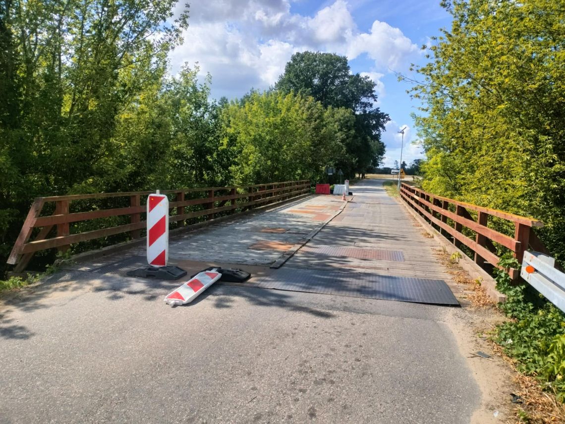 Naprawa mostu w Koliszewie jeszcze we wrześniu