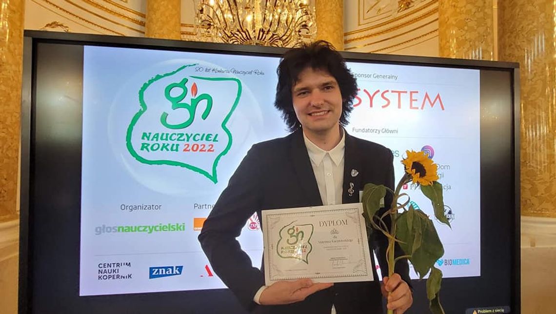 Nauczyciel LO w Płońsku w 13-tce najlepszych w kraju! Nauczyciel LO w Płońsku w 13-tce najlepszych w kraju!