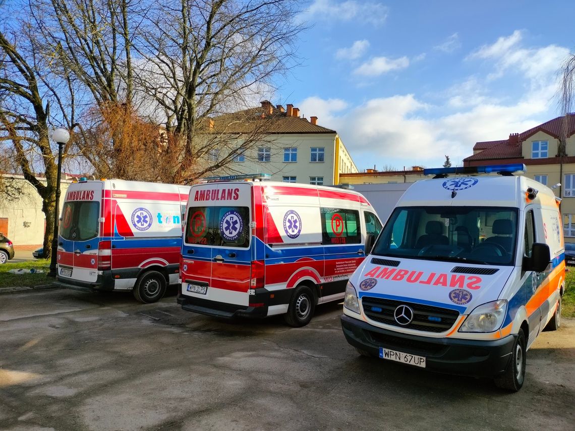 Nie ma zagrożenia po zniszczeniu karetki. Wkrótce pojawi się dodatkowy ambulans