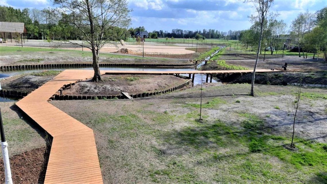 Niedługo będzie gotowy nowy park rekreacyjno-poznawczy, który powstaje w podciechanowskiej Gołotczyźnie. Jakie atrakcje?