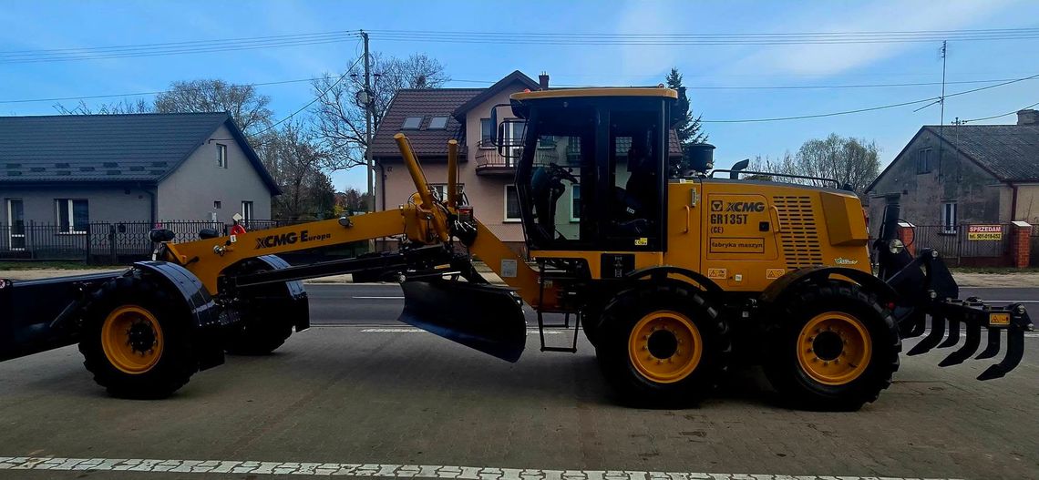 Nowa równiarka zakupiona w Staroźrebach