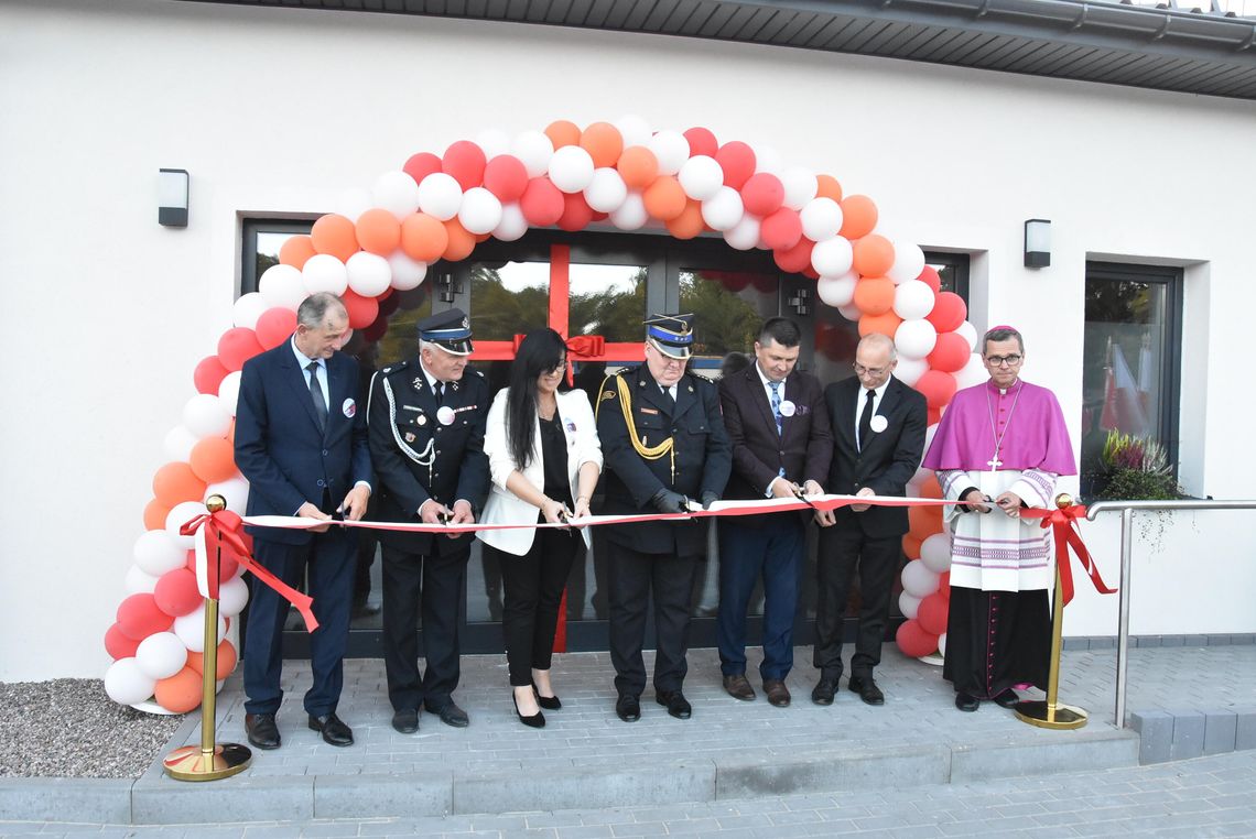 Nowoczesna świetlica i zaplecze dla OSP zaprezentowane w Nowych Kucicach