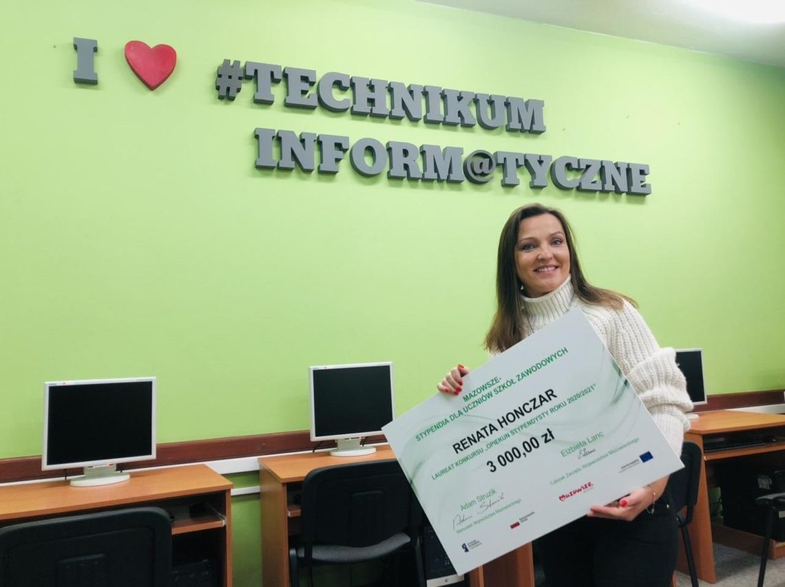 Opiekun stypendysty marszałka. Renata Honczar z nagrodą po raz trzeci Opiekun stypendysty marszałka. Renata Honczar z nagrodą po raz trzeci