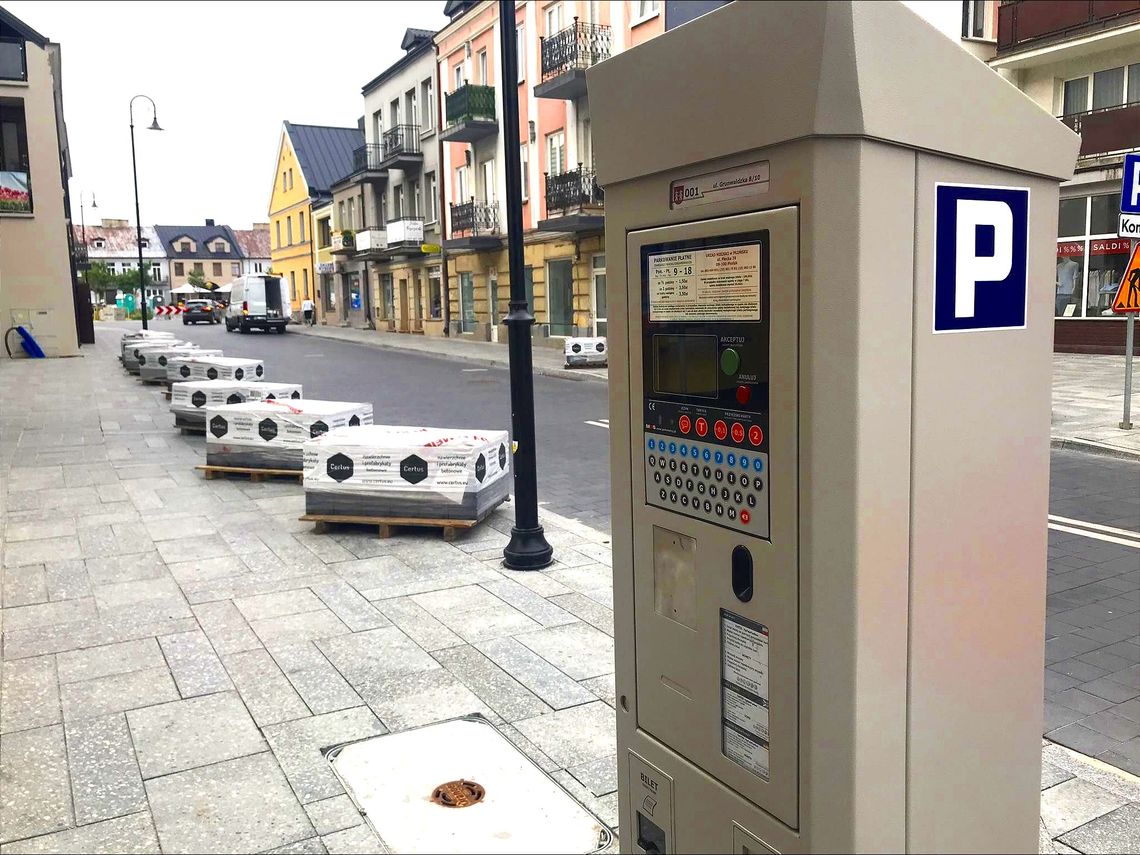 Parkometry wróciły na ul. Grunwaldzką. Pamiętaj o opłacie!