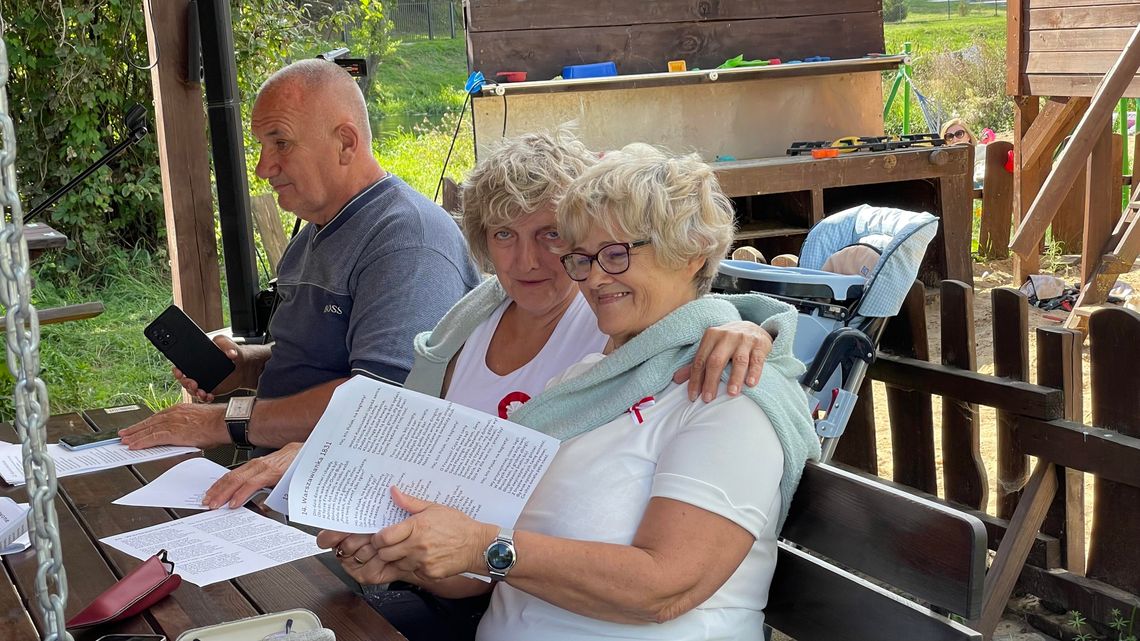 Patriotyczne pieśni nad Wkrą. Śpiewanie w Popielżynie