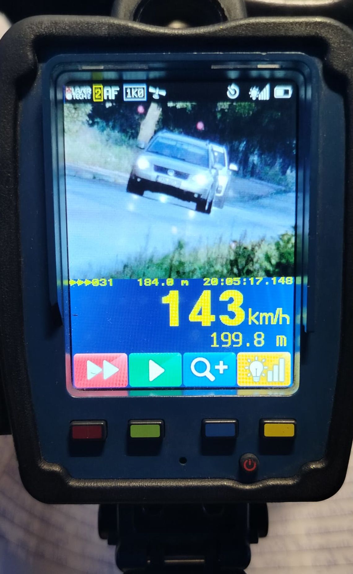 Pędził 143 km/h w terenie zabudowanym w Arcelinie!