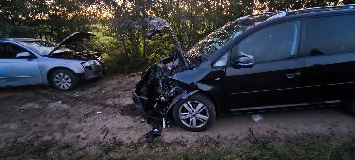 Pijany 29-latek spowodował czołówkę w Kraszewie Czubakach