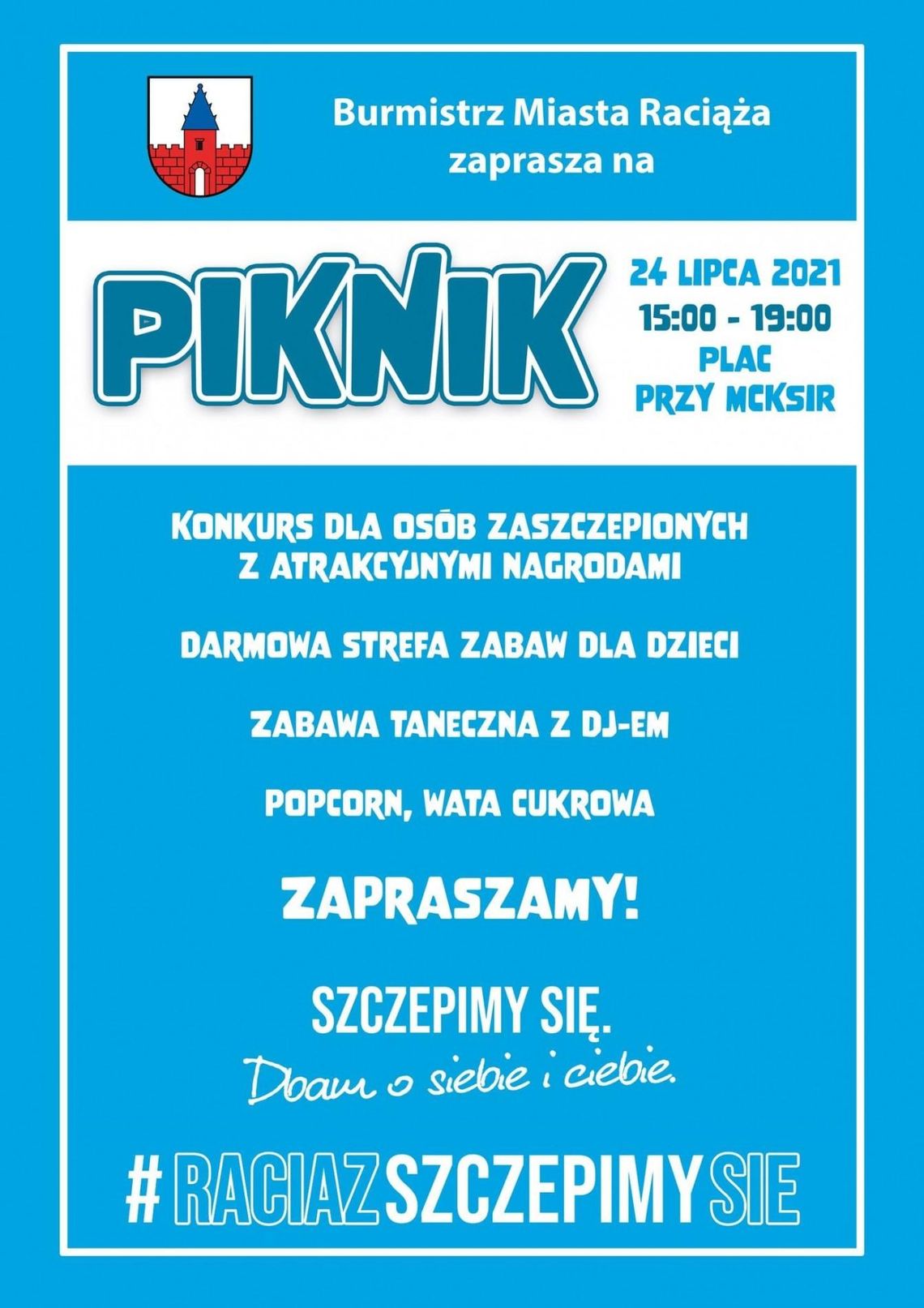 Piknik promujący szczepienia już w najbliższą sobotę 