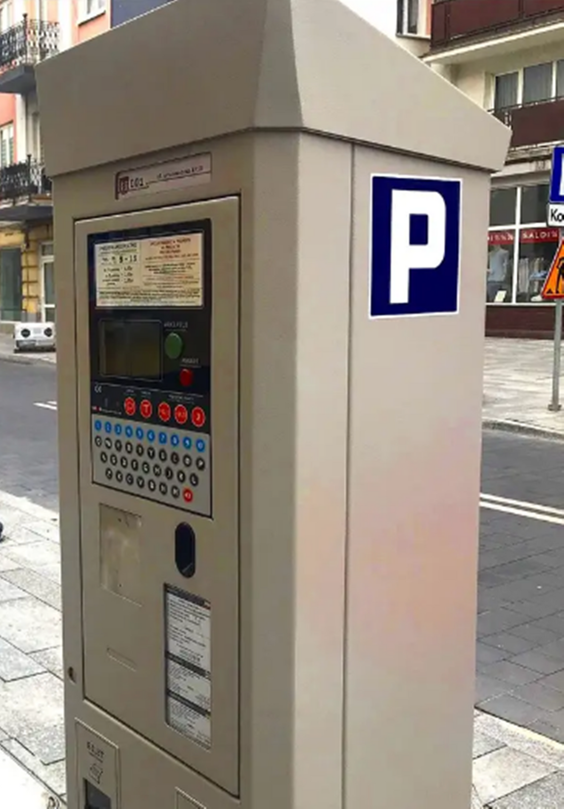 Płatny parking w centrum Raciąża