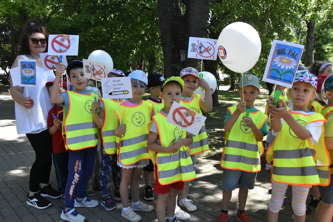 Płoński happening „Powiedz papierosom – nie!”