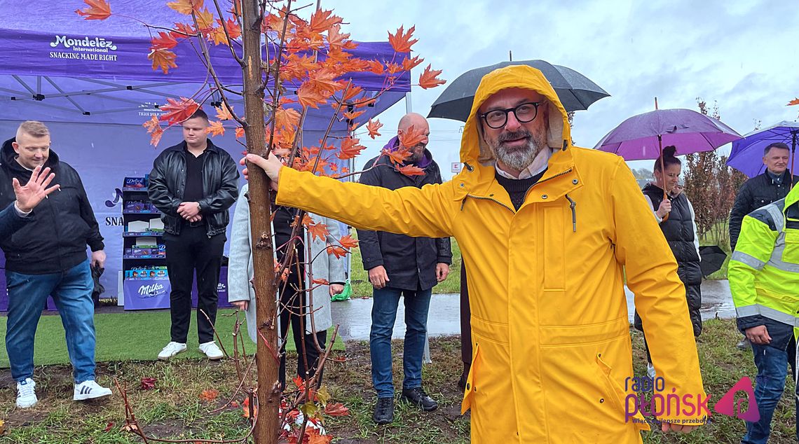 Płoński Mondelez świętuje 50-lecie. W parku posadzono symboliczne drzewa