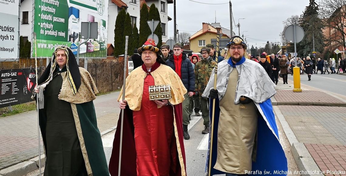 Płońskie orszaki z mędrcami ze wschodu