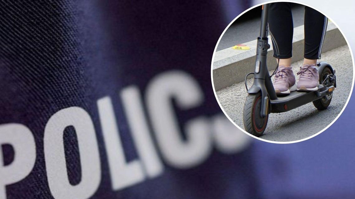 Policja apeluje: hulajnogi to nie zabawki – rośnie liczba wypadków wśród dzieci