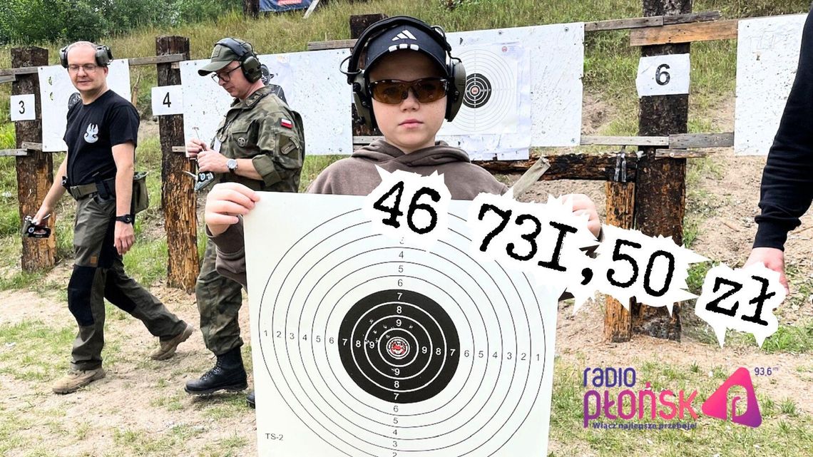 Ponad 46 tys. zł zebrane dla Szymona podczas turnieju strzeleckiego