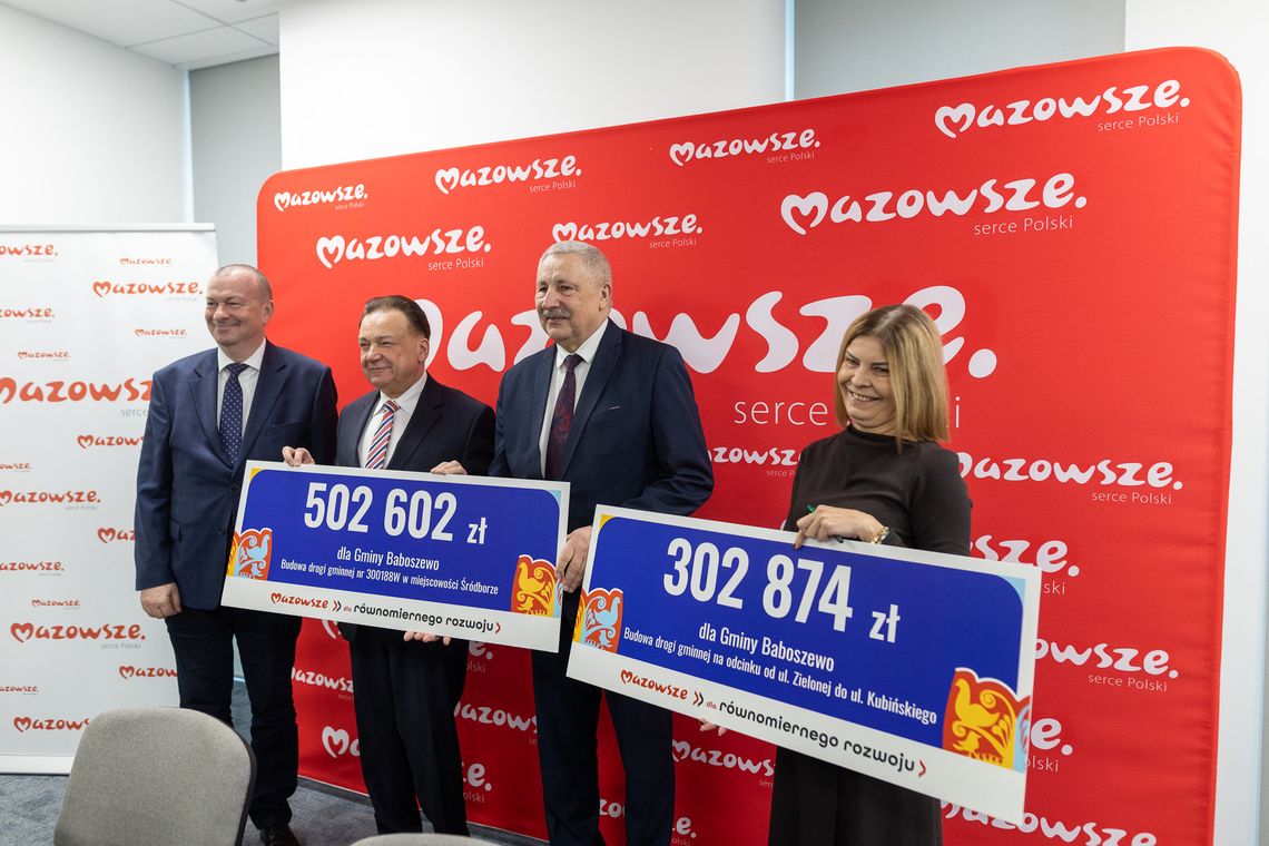 Ponad 800 tys. zł na drogi w gminie Baboszewo Ponad 800 tys. zł na drogi w gminie Baboszewo