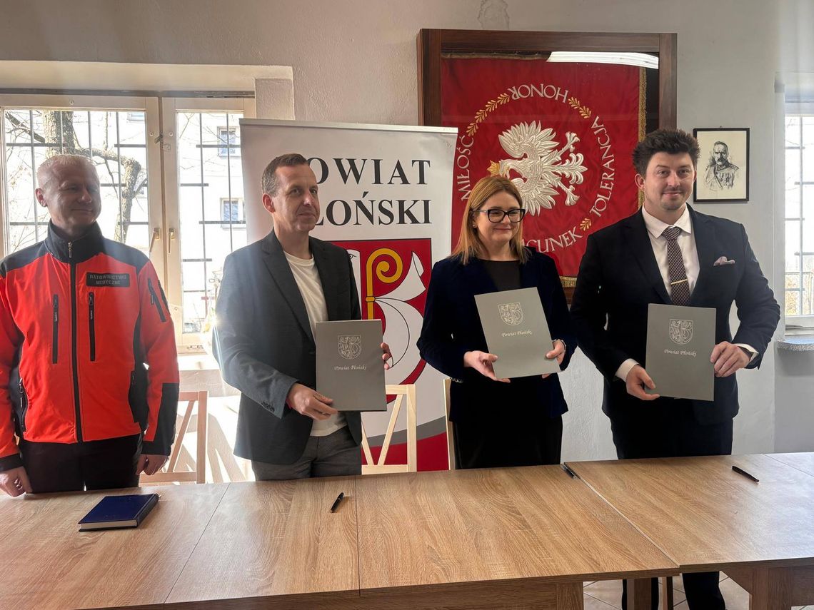 Porozumienie Powiatu, szpitala i Zespołu Szkół w Raciążu w sprawie utworzenia klasy medycznej