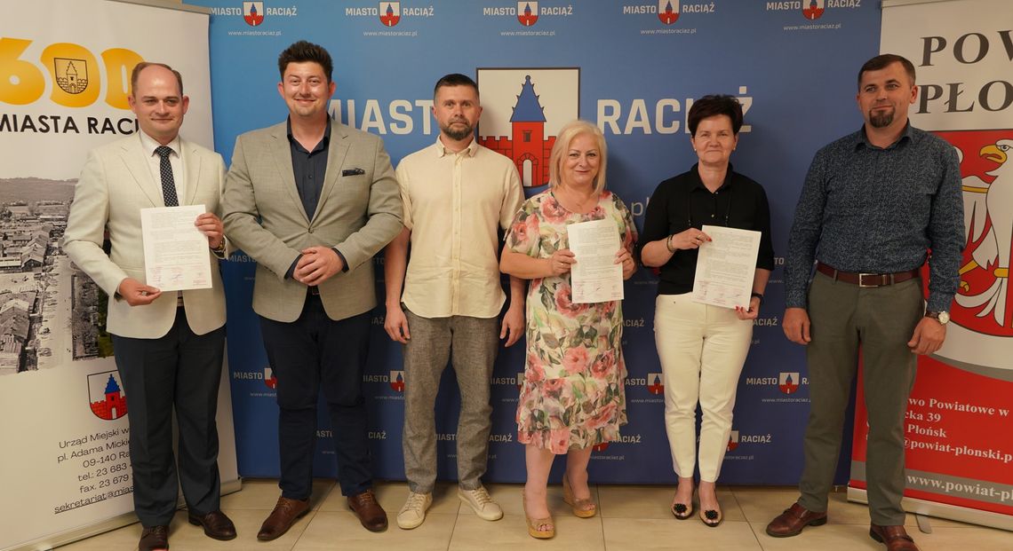 Porozumienie w sprawie przebudowy węzła DK 60 z drogą powiatową w Raciążu