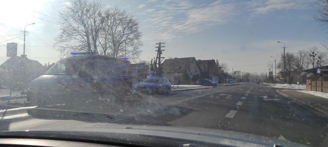 Potrącenie pieszej w Sochocinie 