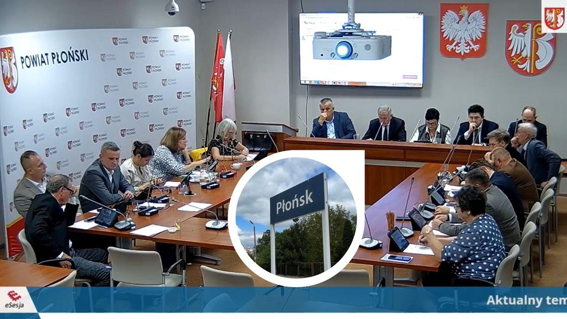 Powiat płoński popiera kolej przez Płońsk i Raciąż w nowej trasie Warszawa–Gdynia