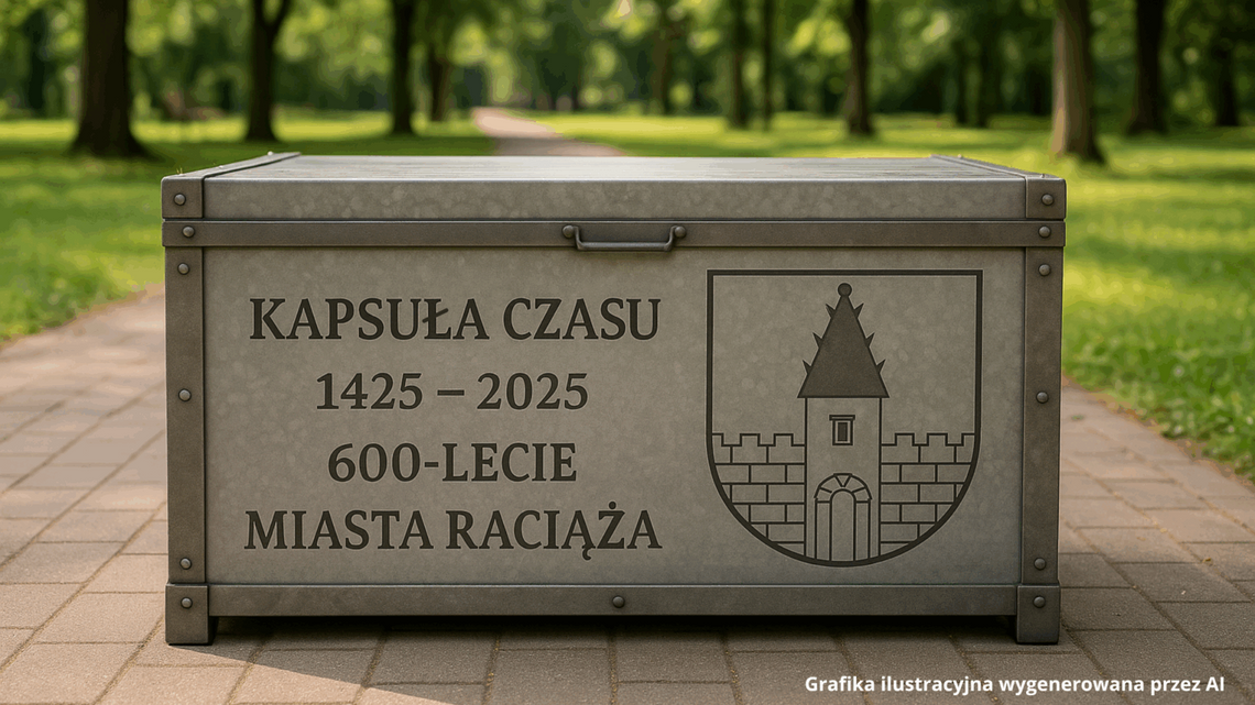 Powstanie Raciąska Kapsuła Czasu z okazji 600-lecia miasta