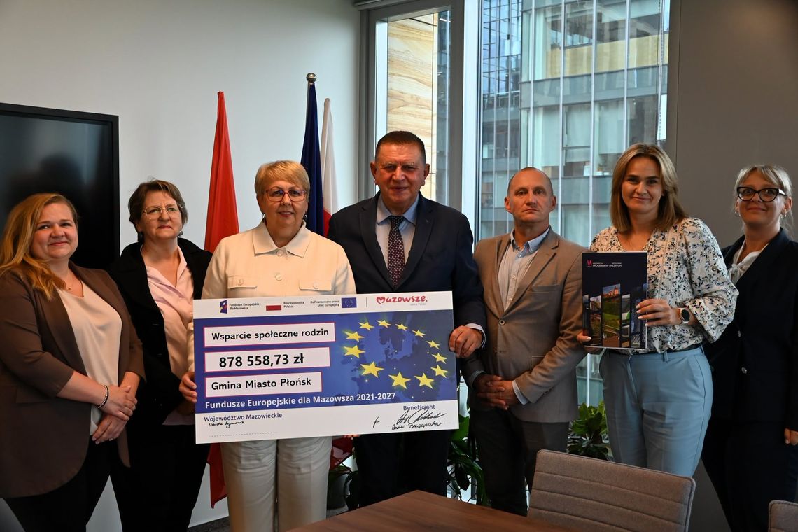 Prawie milion zł na wsparcie płońskich rodzin Prawie milion zł na wsparcie płońskich rodzin