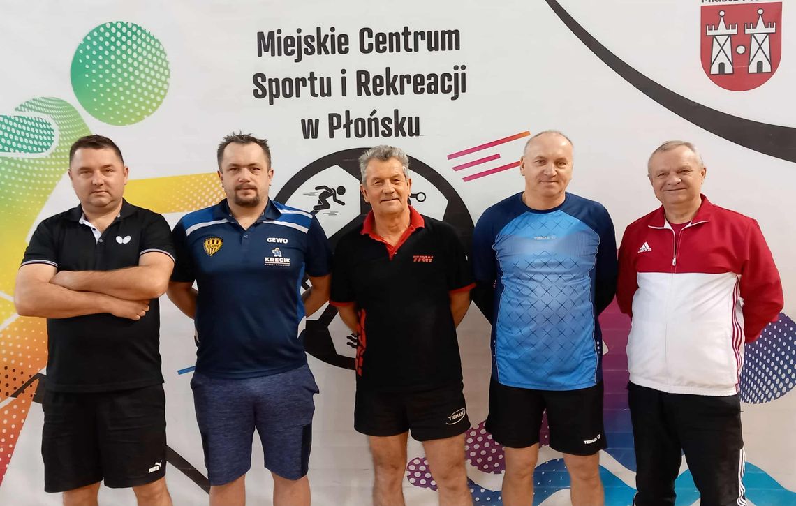 Premierowy turniej tenisa stołowego amatorów w Płońsku