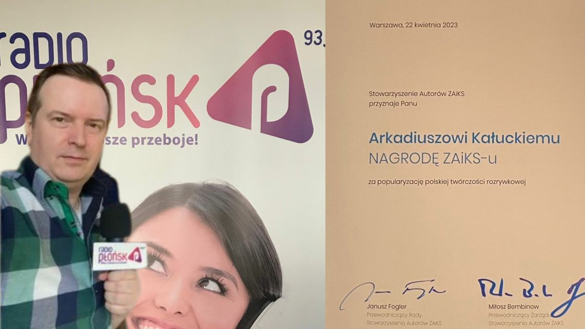 Prestiżowe wyróżnienie dla Arkadiusza Kałuckiego