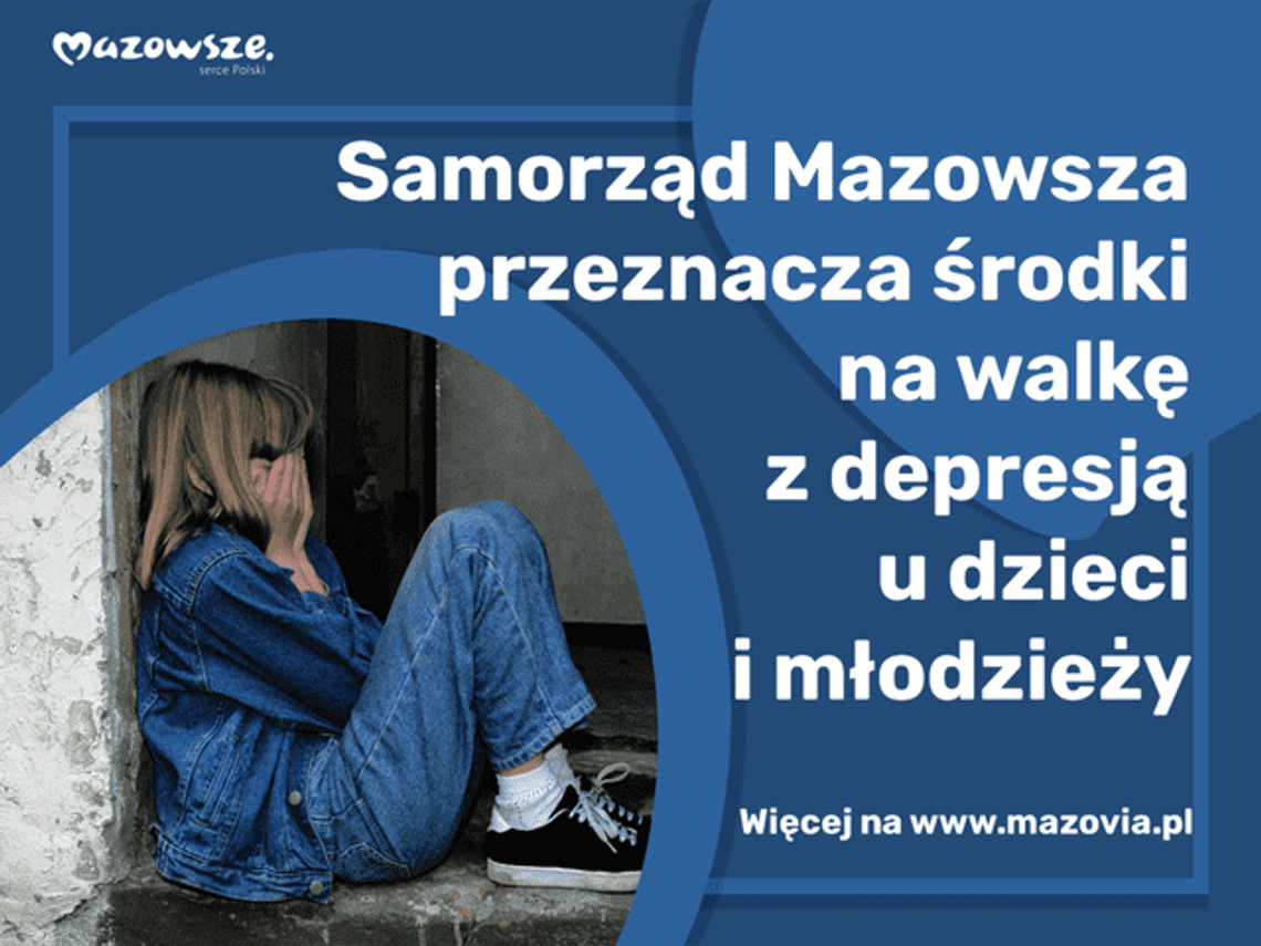 Program profilaktyki depresji u dzieci i młodzieży na Mazowszu 2022-2024