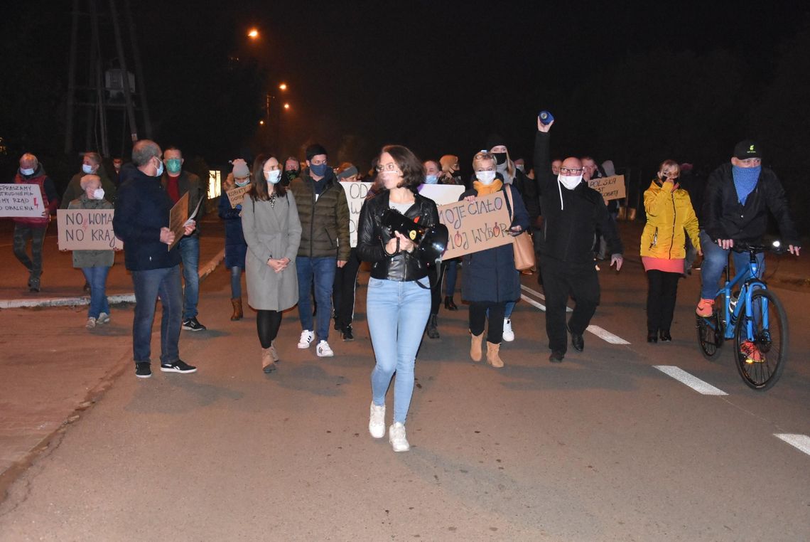 Protest kobiet również w Nowym Mieście