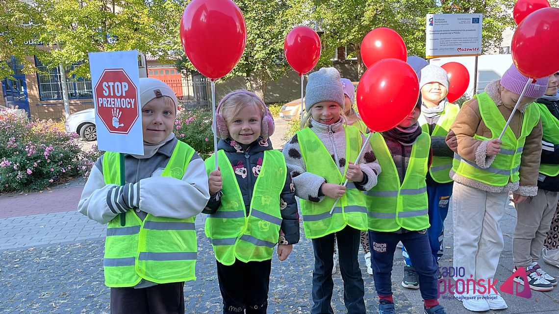 Przedszkolaki w Płońsku powiedziały „STOP PRZEMOCY”