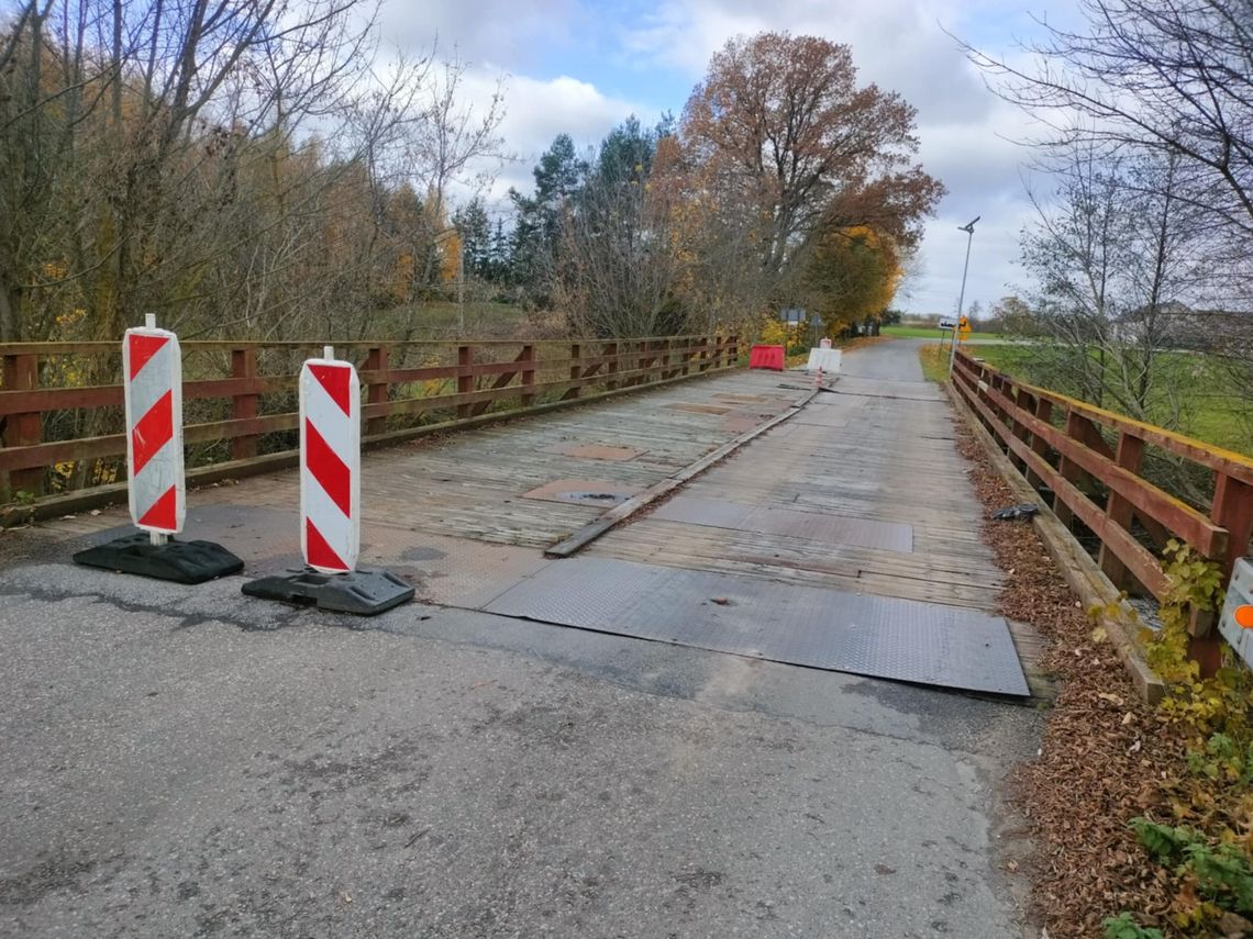 Przejazd w Koliszewie zamknięty od 3 listopada. Czas na remont mostu