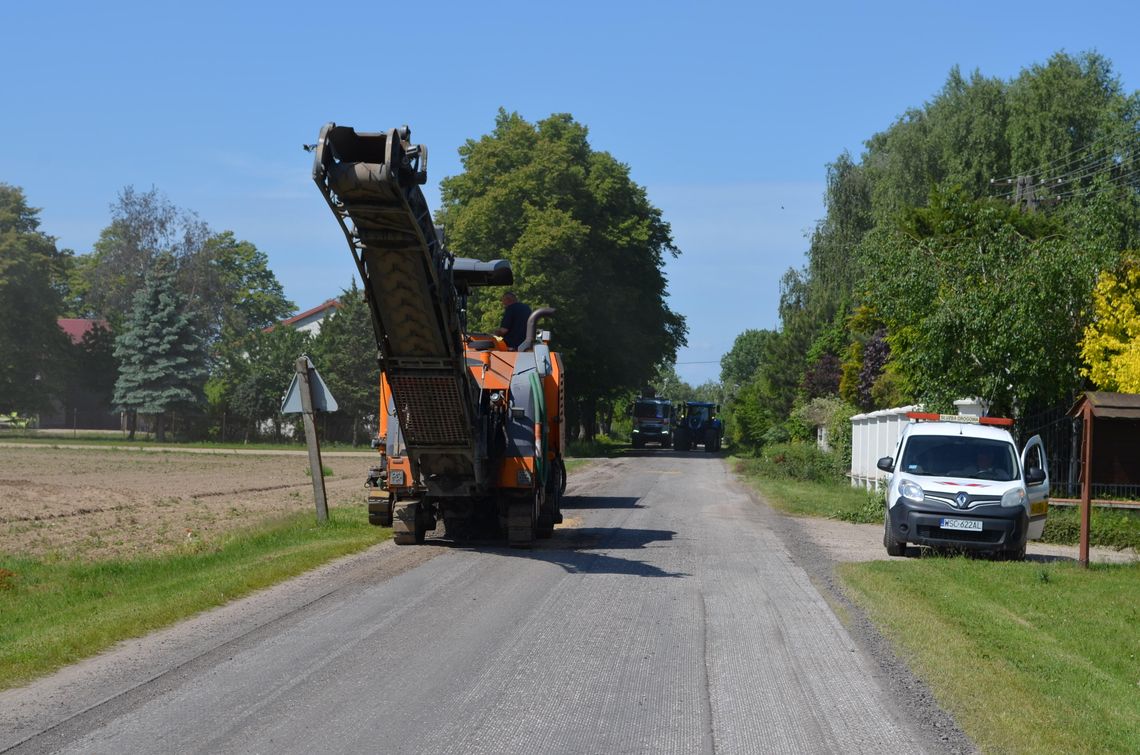 Remont drogi Dalanówek-Lisewo w gminie Płońsk