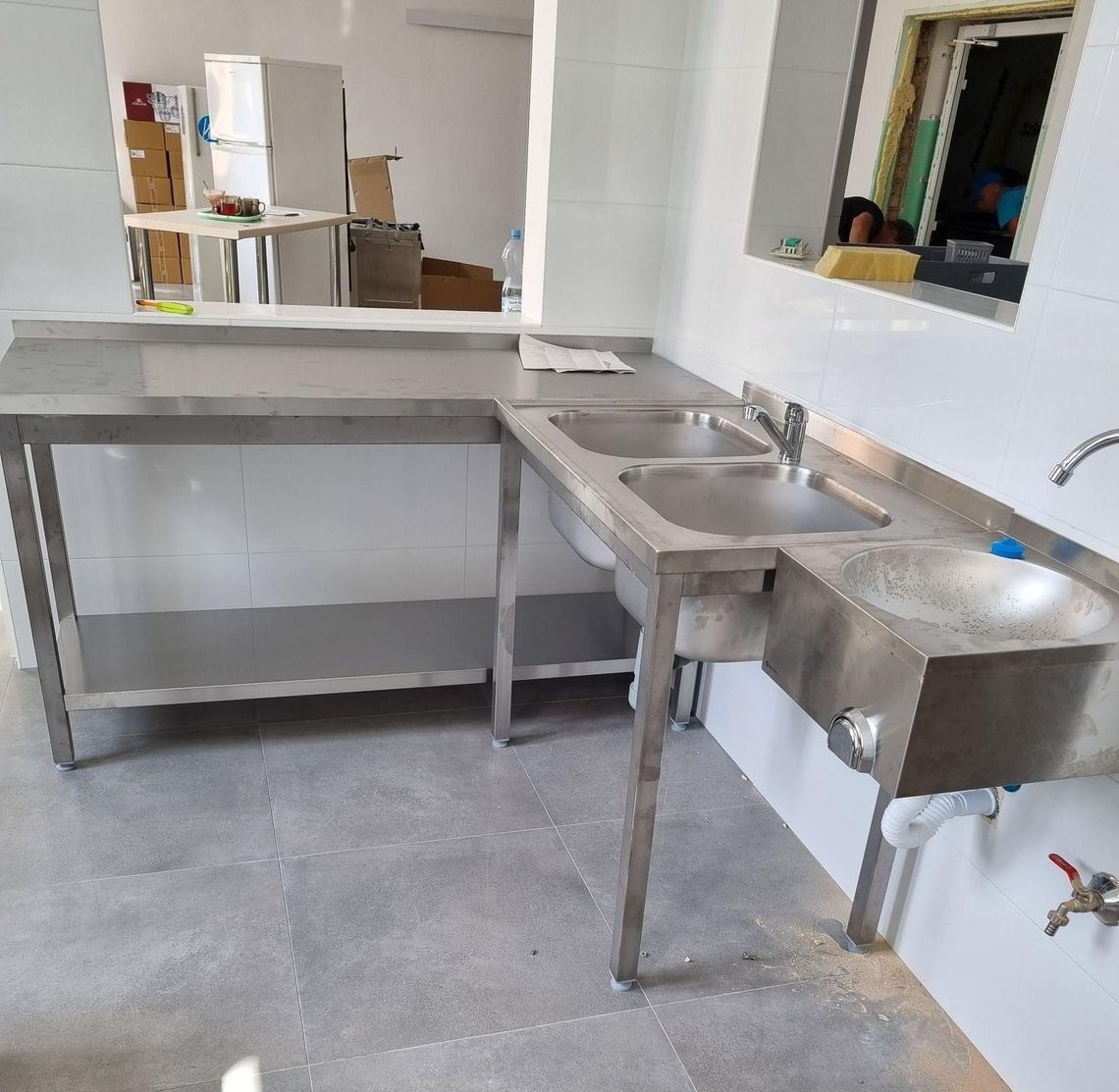 Remont stołówki szkolnej w Nowym Mieście 