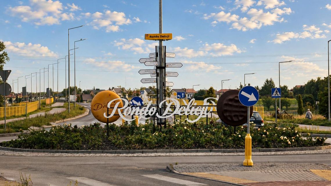 Rondo Delicji oficjalnie otwarte. Płońska fabryka świętuje 50-lecie Rondo Delicji oficjalnie otwarte. Płońska fabryka świętuje 50-lecie