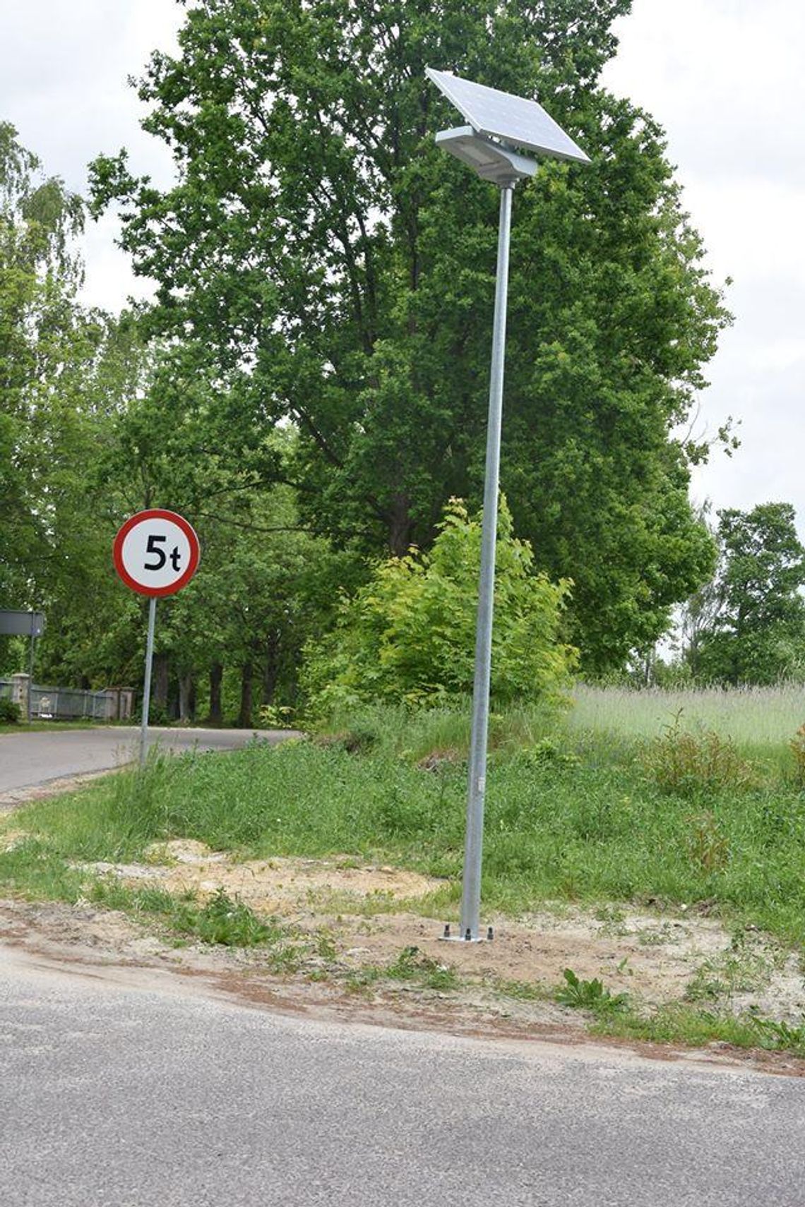 Rośnie liczba lamp solarnych w gminie Sochocin