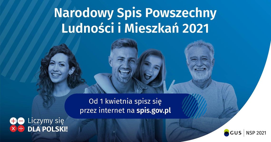 Rusza Narodowy Spis Ludności i Mieszkań 2021. Udział jest obowiązkowy!