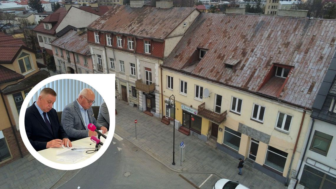 Ruszy przebudowa trzech kamienic w centrum Płońska