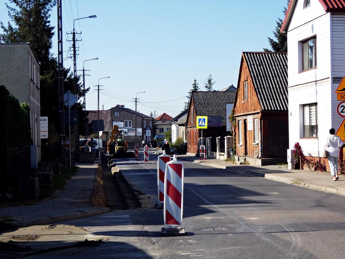 Ruszyła przebudowa ul. Płockiej w Raciążu. Koszt prac pochłonie ponad 1 mln zł