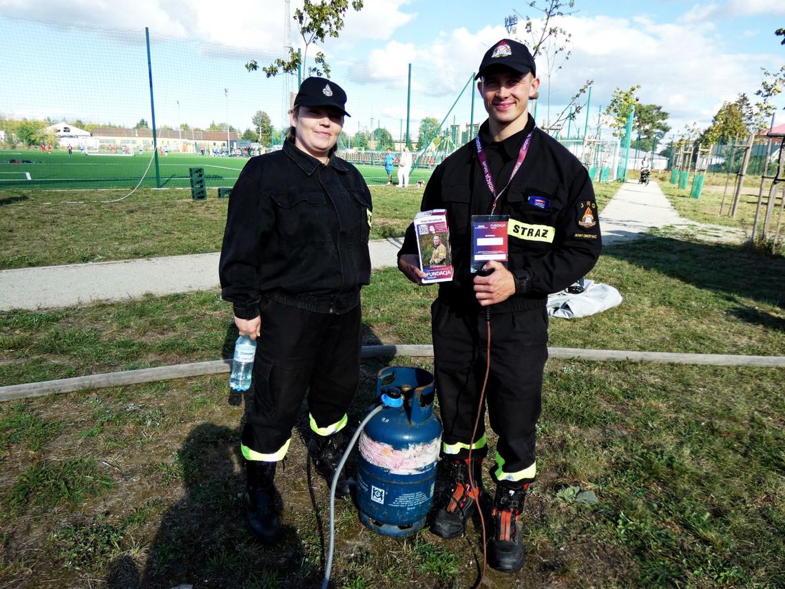 Rywalizowali i pomagali. Strażacki piknik w Nasielsku dla druha Piotrka