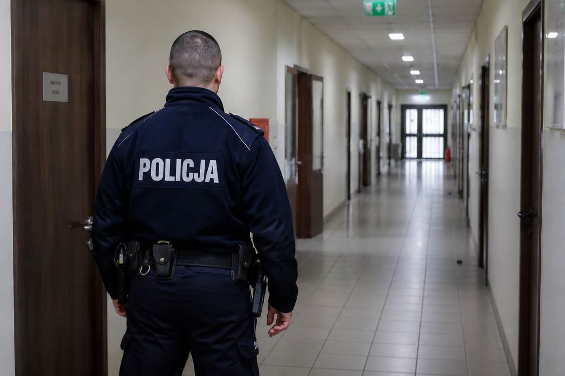Śledztwo prokuratury: policjant z płońskiej komendy usłyszał zarzuty